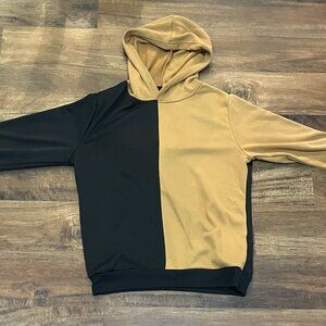 SHIEN - Manfinity Men Two Tone Drawstring Hoodie - Large